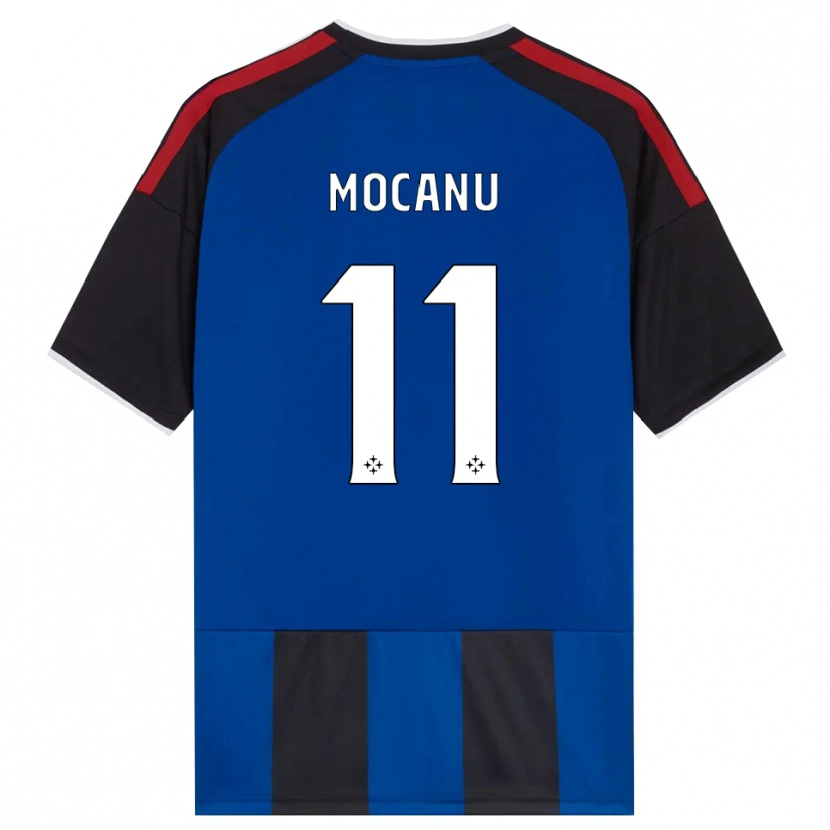 Danxen Kid Andreas Mocanu #11 Black Red White Blue Home Jersey 2026/27 T-Shirt