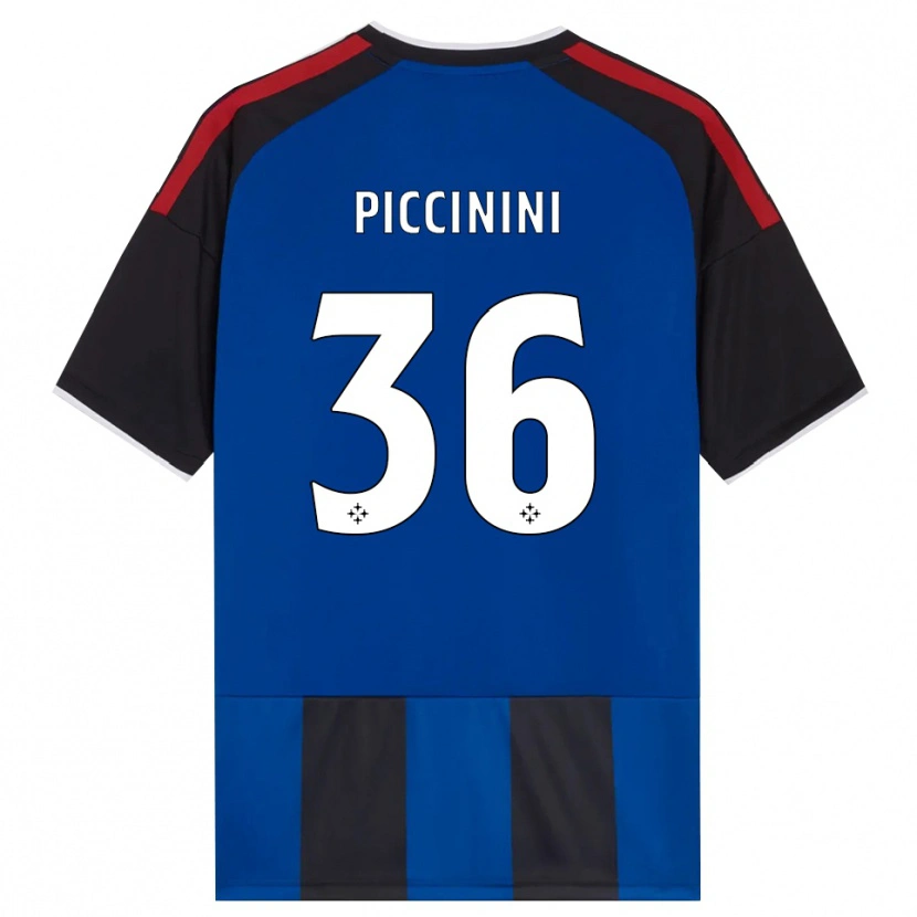 Danxen Kid Gabriele Piccinini #36 Black Red White Blue Home Jersey 2026/27 T-Shirt