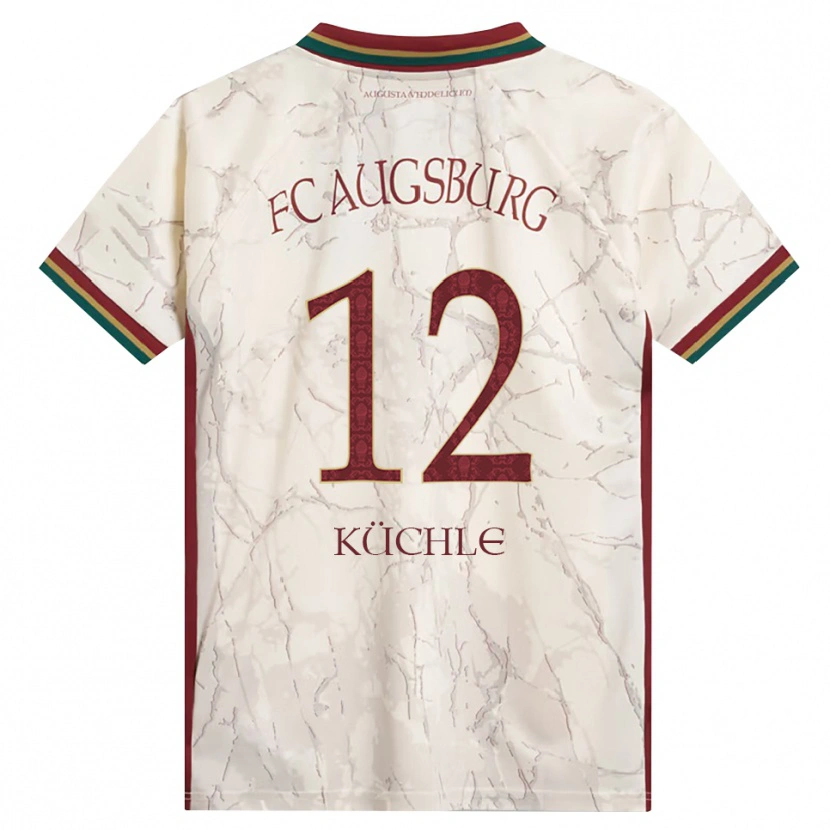 Danxen Kid Jana Küchle #12 Green Rice White Burgundy Home Jersey 2026/27 T-Shirt