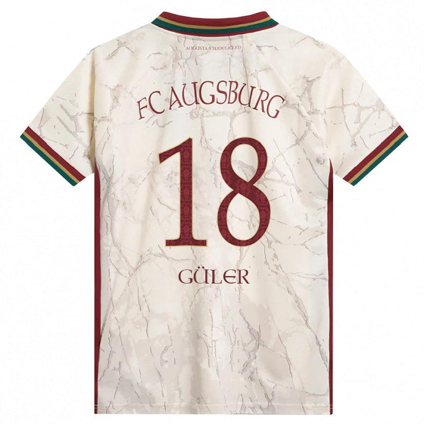 Danxen Kid Mete Güler #18 Green Rice White Burgundy Home Jersey 2026/27 T-Shirt