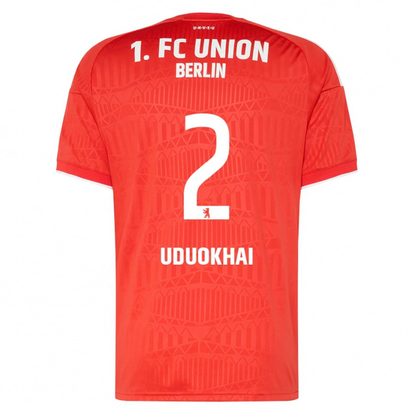 Danxen Kid Felix Uduokhai #2 Red White Home Jersey 2026/27 T-Shirt