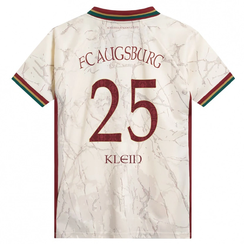 Danxen Kid Daniel Klein #25 Green Rice White Burgundy Home Jersey 2026/27 T-Shirt