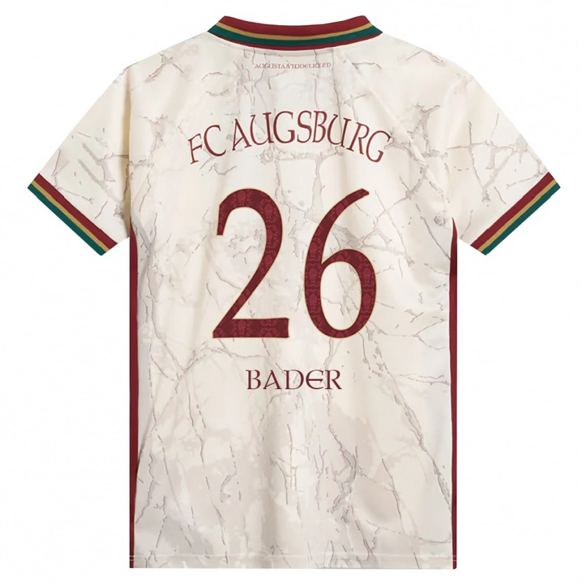 Danxen Kid Tom Bader #26 Green Rice White Burgundy Home Jersey 2026/27 T-Shirt