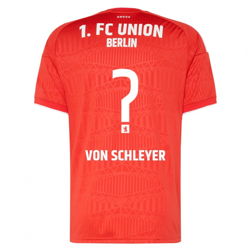 Danxen Kid Leopold Von Schleyer #0 Red White Home Jersey 2026/27 T-Shirt
