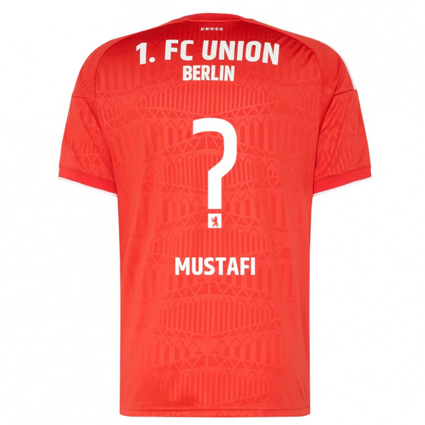 Danxen Kid Adel Mustafi #0 Red White Home Jersey 2026/27 T-Shirt