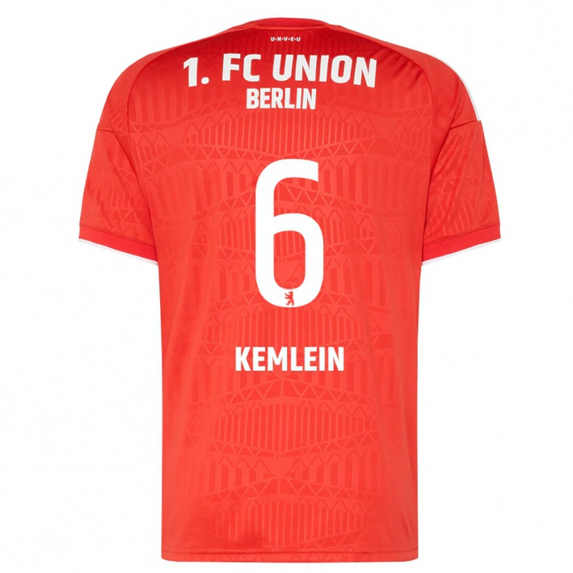 Danxen Kid Aljoscha Kemlein #6 Red White Home Jersey 2026/27 T-Shirt