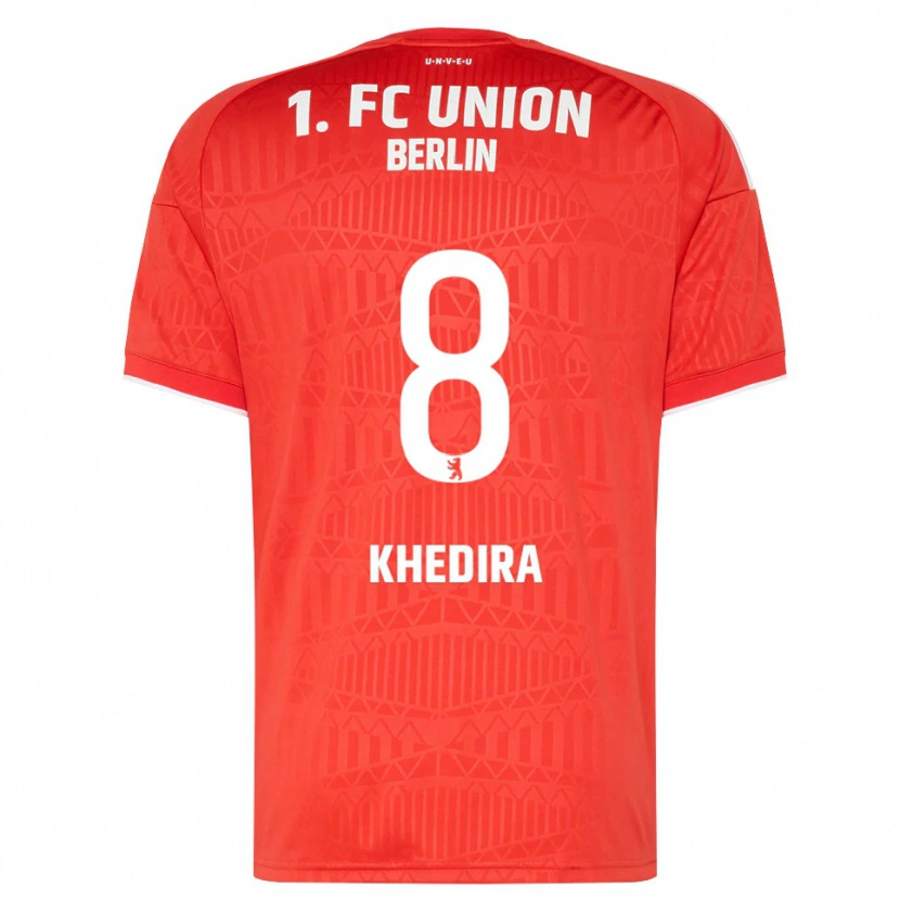 Danxen Kid Rani Khedira #8 Red White Home Jersey 2026/27 T-Shirt