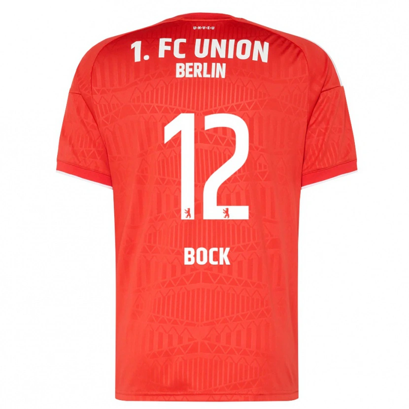 Danxen Kid Maximilian Bock #12 Red White Home Jersey 2026/27 T-Shirt