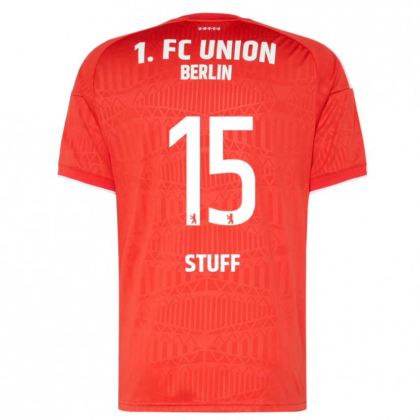 Danxen Kid Tim Stuff #15 Red White Home Jersey 2026/27 T-Shirt