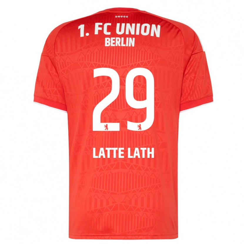 Danxen Kid Emmanuel Latte Lath #29 Red White Home Jersey 2026/27 T-Shirt