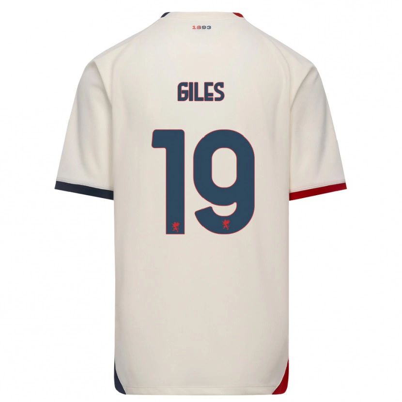 Danxen Kid Heidi Giles #19 Off-White Red Away Jersey 2026/27 T-Shirt