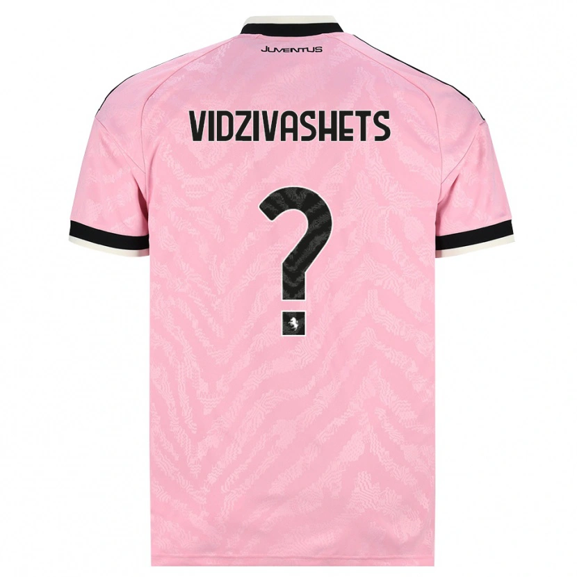 Danxen Kid David Vidzivashets #0 Pink Black Away Jersey 2026/27 T-Shirt