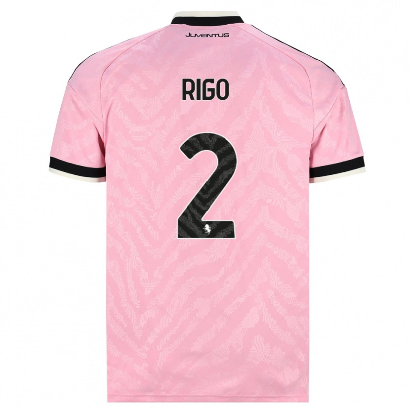 Danxen Kid Davide Rigo #2 Pink Black Away Jersey 2026/27 T-Shirt