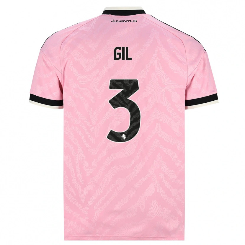 Danxen Kid Javier Gil #3 Pink Black Away Jersey 2026/27 T-Shirt