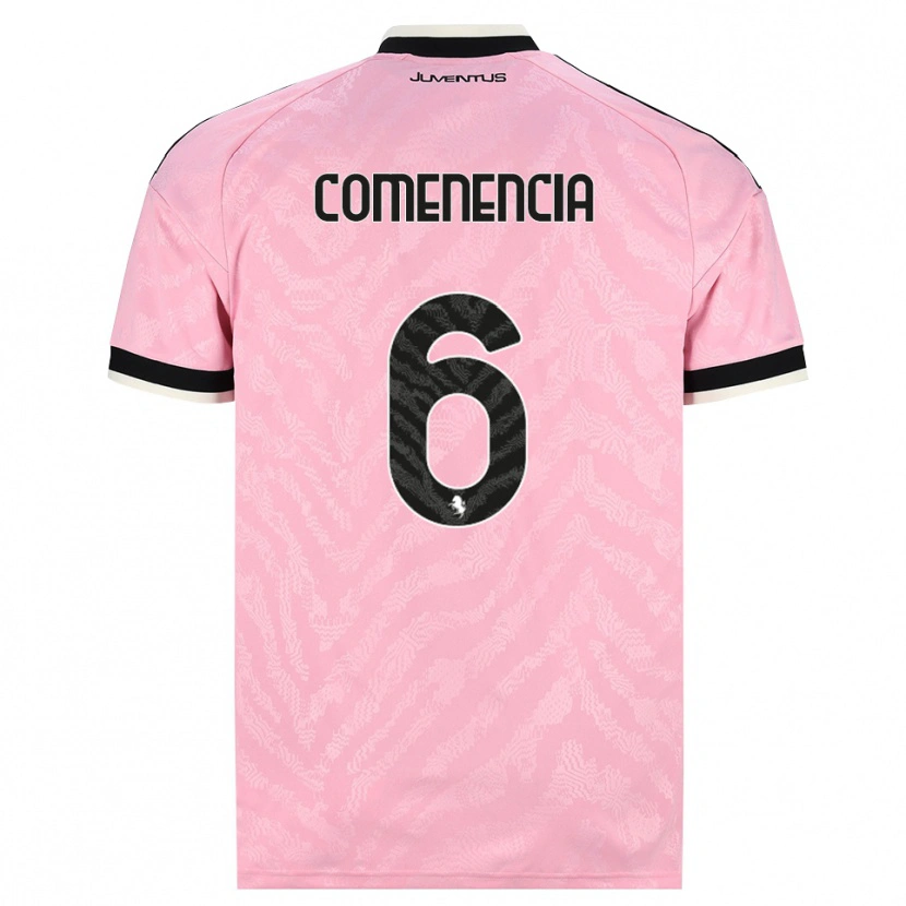 Danxen Kid Livano Comenencia #6 Pink Black Away Jersey 2026/27 T-Shirt