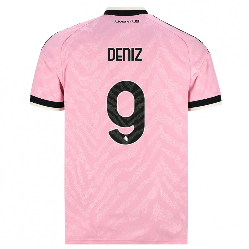 Danxen Kid Esad Deniz #9 Pink Black Away Jersey 2026/27 T-Shirt