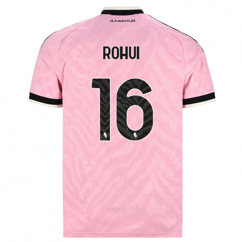 Danxen Kid Jonas Rohui #16 Pink Black Away Jersey 2026/27 T-Shirt
