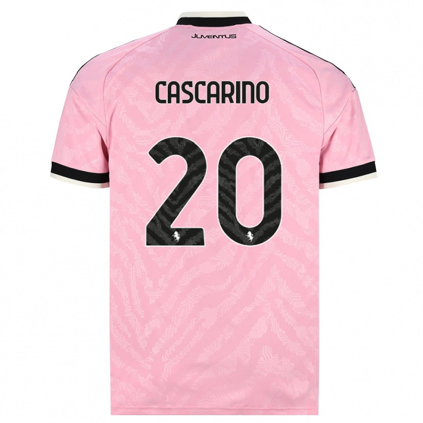 Danxen Kid Estelle Cascarino #20 Pink Black Away Jersey 2026/27 T-Shirt