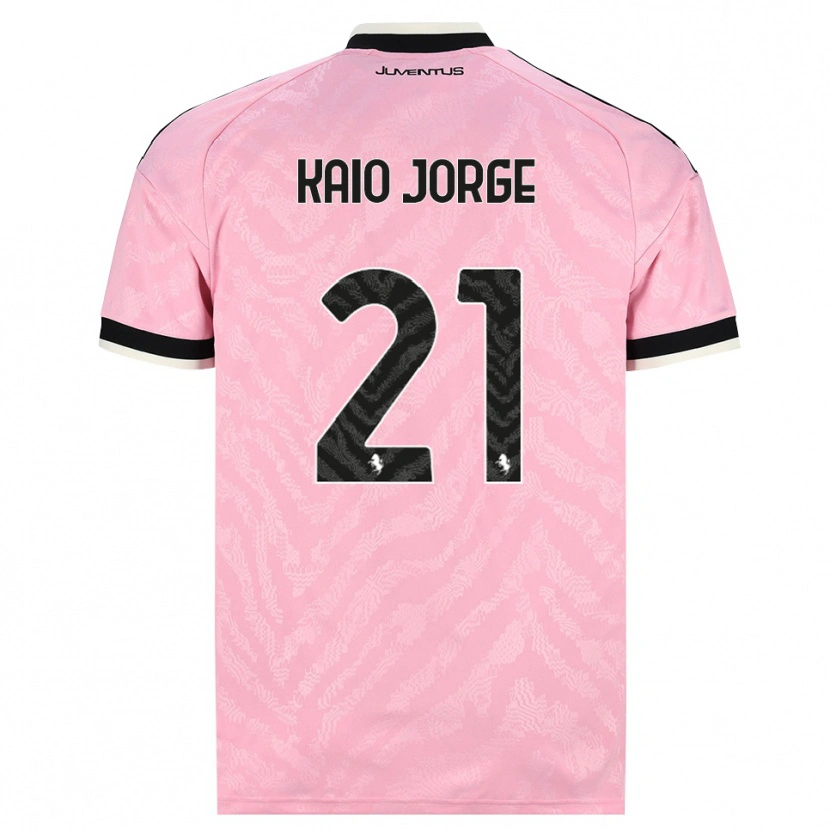 Danxen Kid Kaio Jorge #21 Pink Black Away Jersey 2026/27 T-Shirt