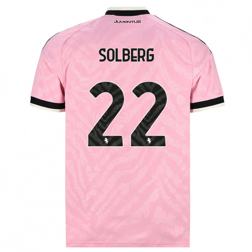 Danxen Kid Elias Solberg #22 Pink Black Away Jersey 2026/27 T-Shirt