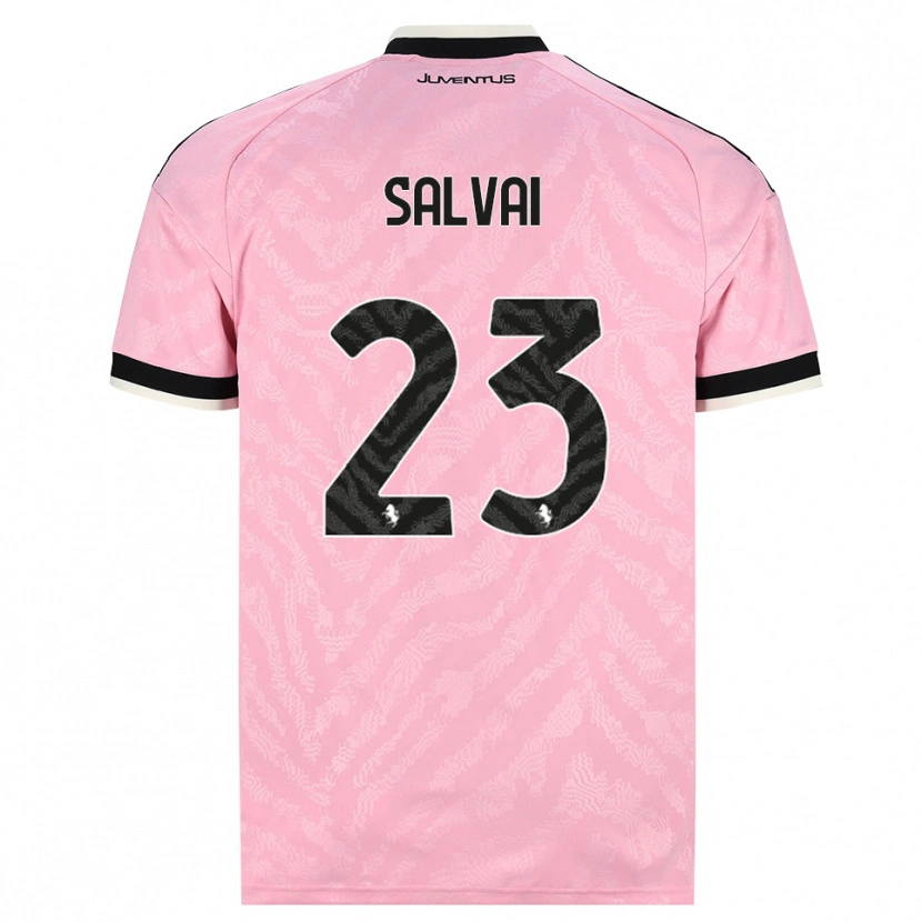 Danxen Kid Cecilia Salvai #23 Pink Black Away Jersey 2026/27 T-Shirt