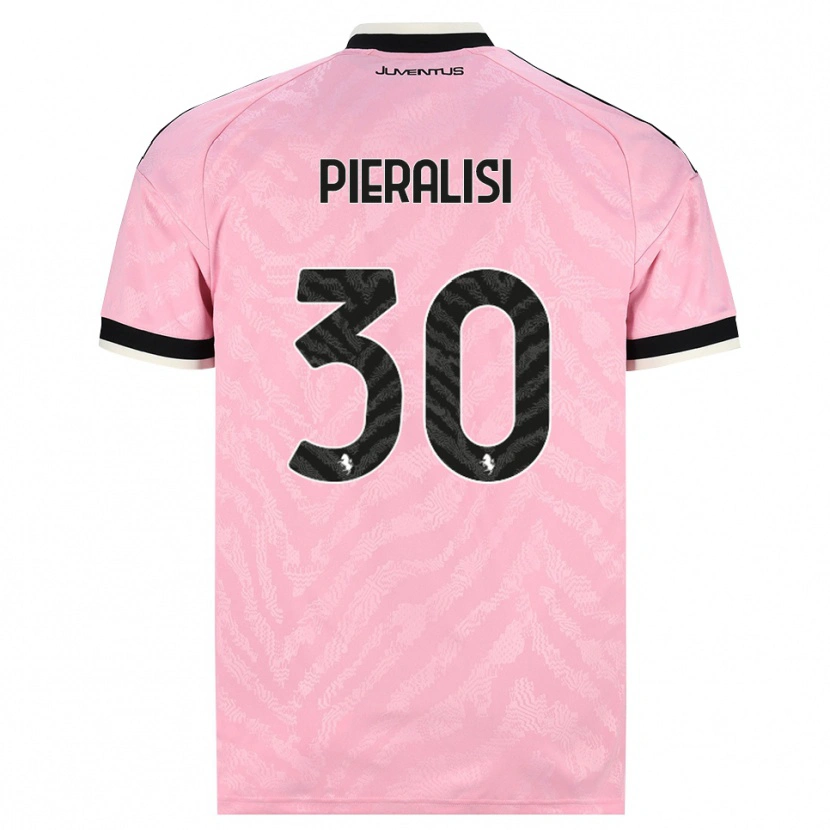Danxen Kid Tommaso Pieralisi #30 Pink Black Away Jersey 2026/27 T-Shirt