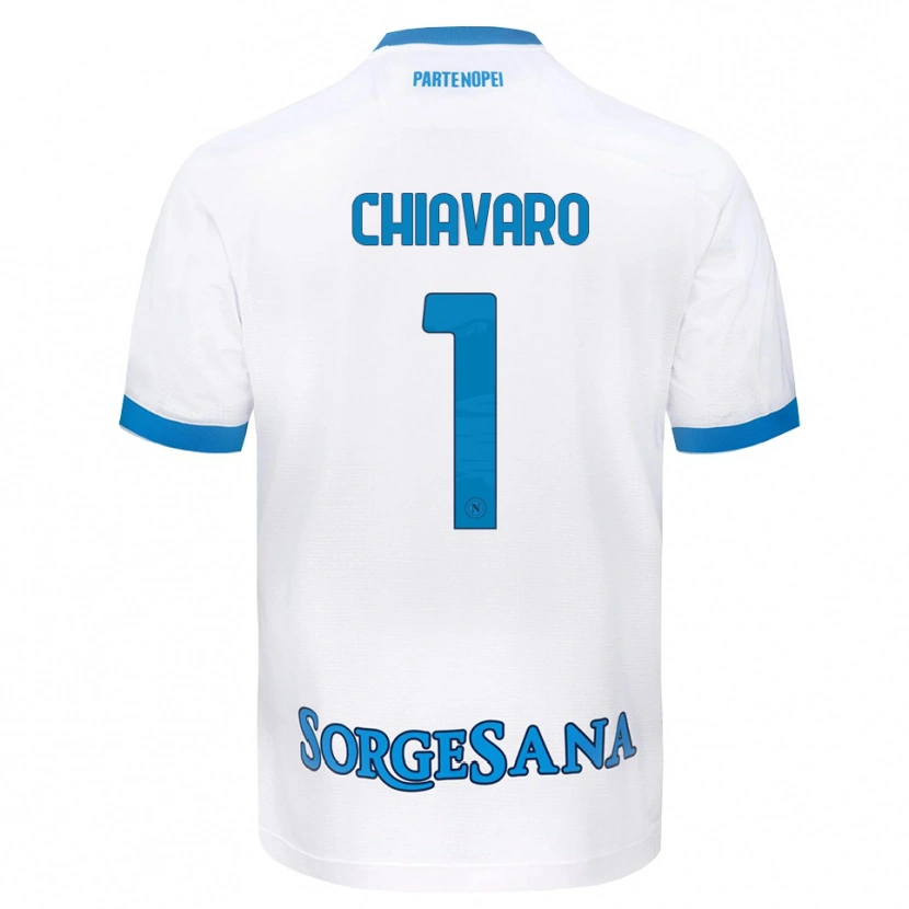 Danxen Kid Kelly Chiavaro #1 White Sky Blue Away Jersey 2026/27 T-Shirt