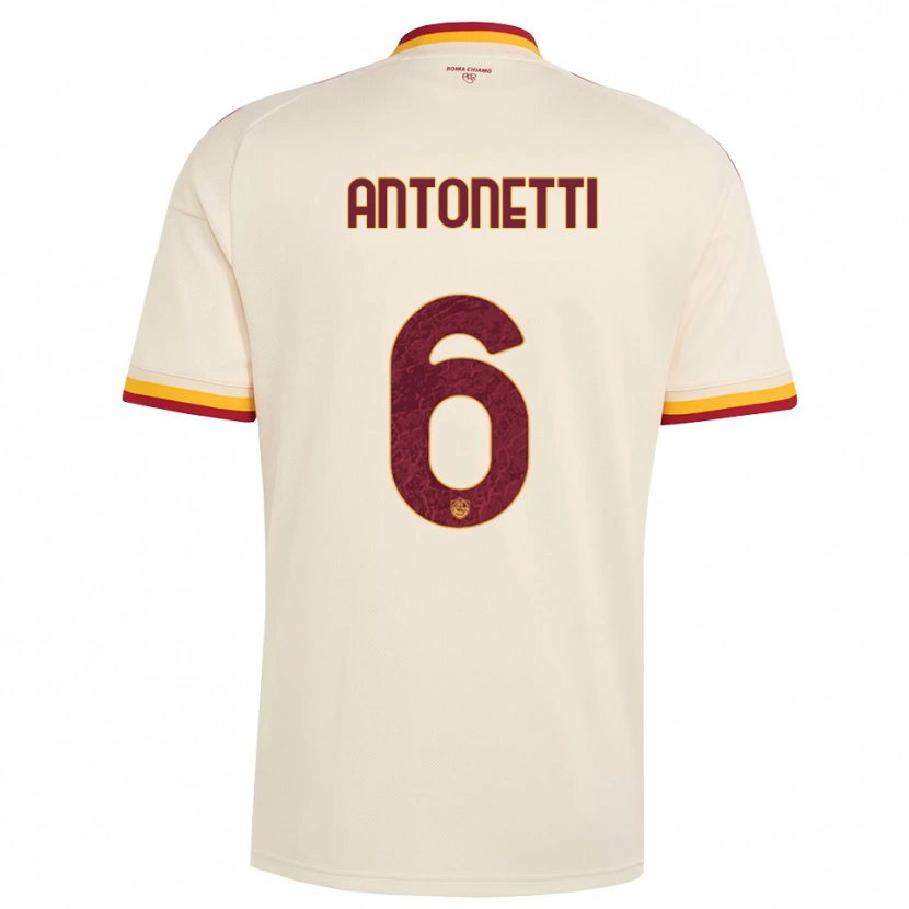 Danxen Kid Dinesh Antonetti #6 Champagne Red Yellow Away Jersey 2026/27 T-Shirt