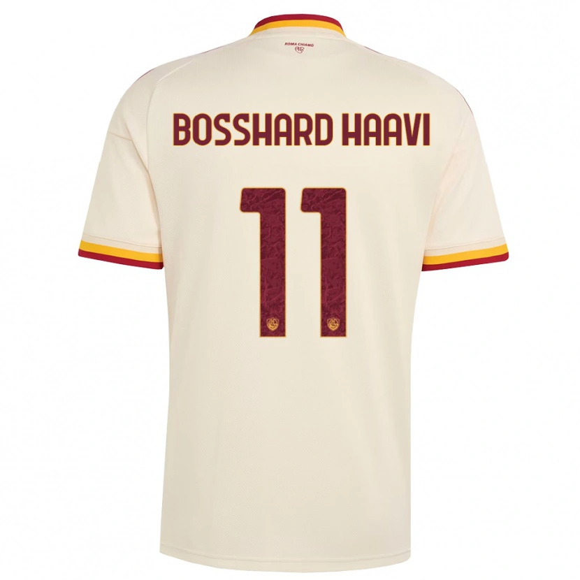 Danxen Kid Emilie Bosshard Haavi #11 Champagne Red Yellow Away Jersey 2026/27 T-Shirt