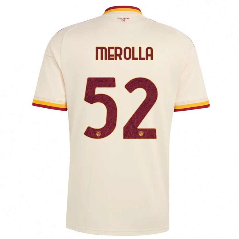Danxen Kid Liliana Merolla #52 Champagne Red Yellow Away Jersey 2026/27 T-Shirt