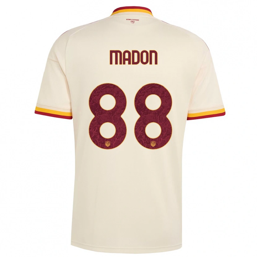 Danxen Kid Maja Madon #88 Champagne Red Yellow Away Jersey 2026/27 T-Shirt