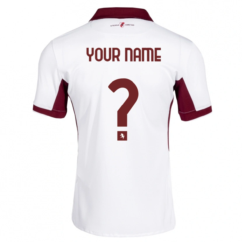 Danxen Kid Your Name #0 Burgundy White Red Away Jersey 2026/27 T-Shirt