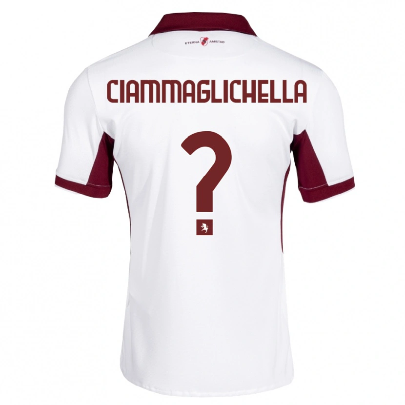 Danxen Kid Aaron Ciammaglichella #0 Burgundy White Red Away Jersey 2026/27 T-Shirt