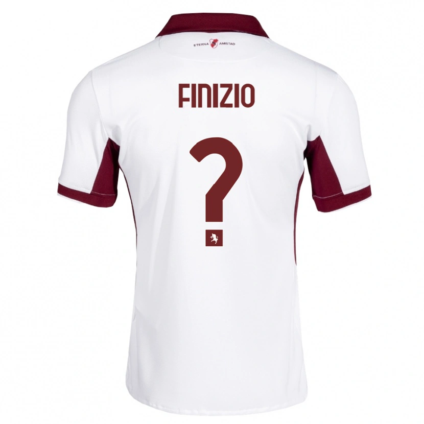 Danxen Kid Davide Finizio #0 Burgundy White Red Away Jersey 2026/27 T-Shirt