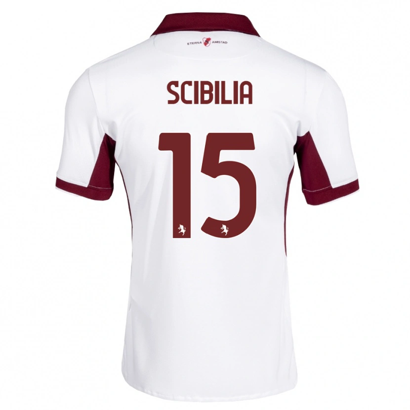 Danxen Kid Dylan Scibilia #15 Burgundy White Red Away Jersey 2026/27 T-Shirt