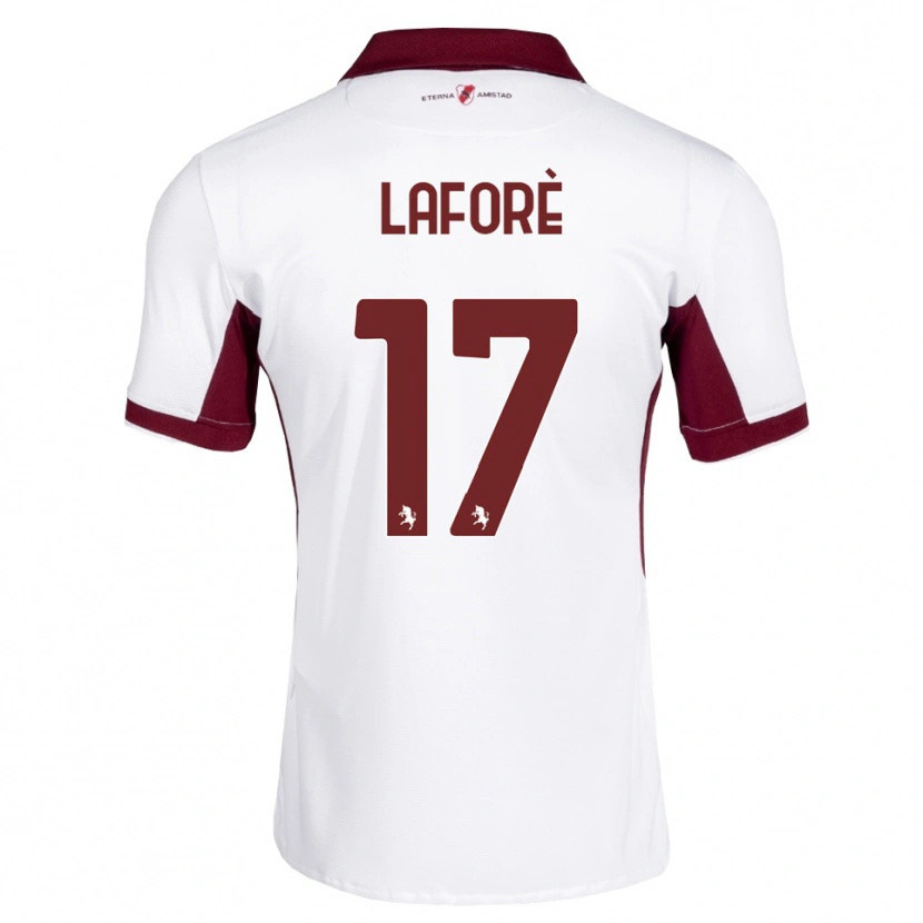 Danxen Kid Bladis Laforè #17 Burgundy White Red Away Jersey 2026/27 T-Shirt
