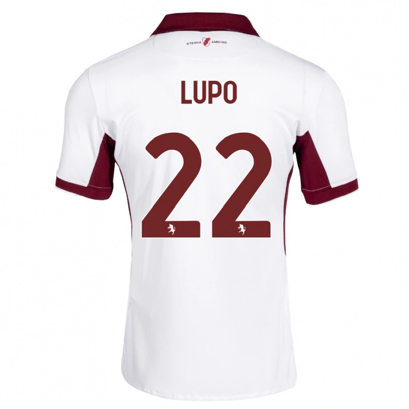 Danxen Kid Enrica Lupo #22 Burgundy White Red Away Jersey 2026/27 T-Shirt