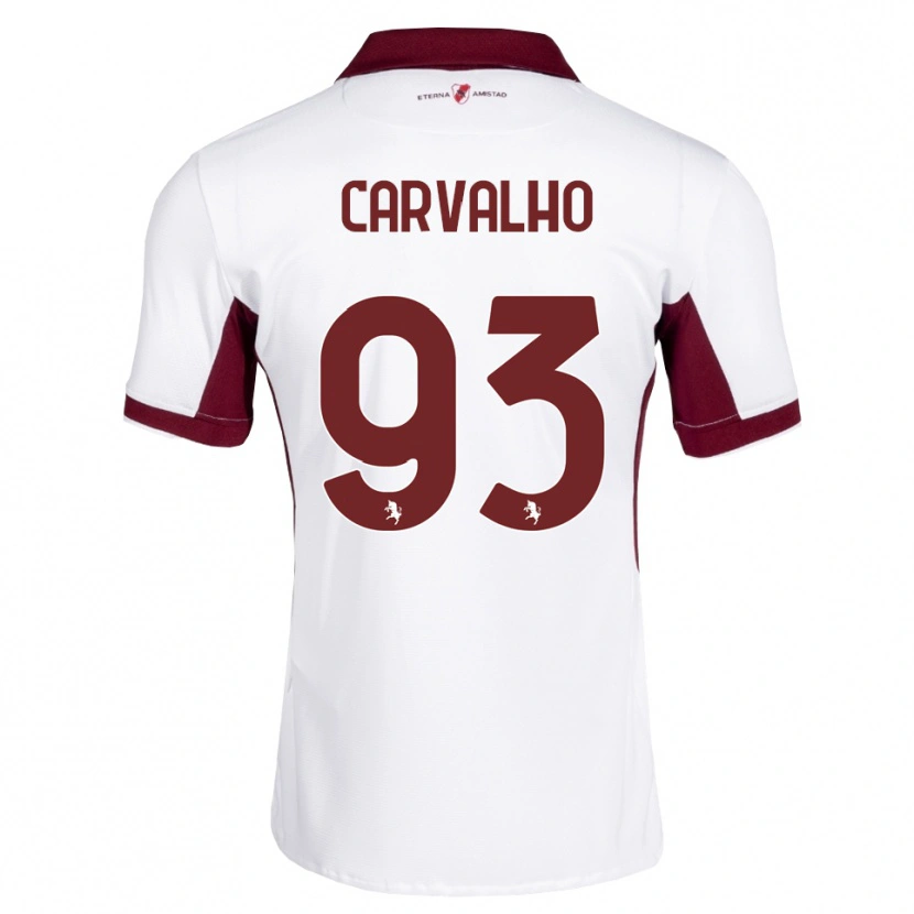Danxen Kid Lorenzo Carvalho #93 Burgundy White Red Away Jersey 2026/27 T-Shirt