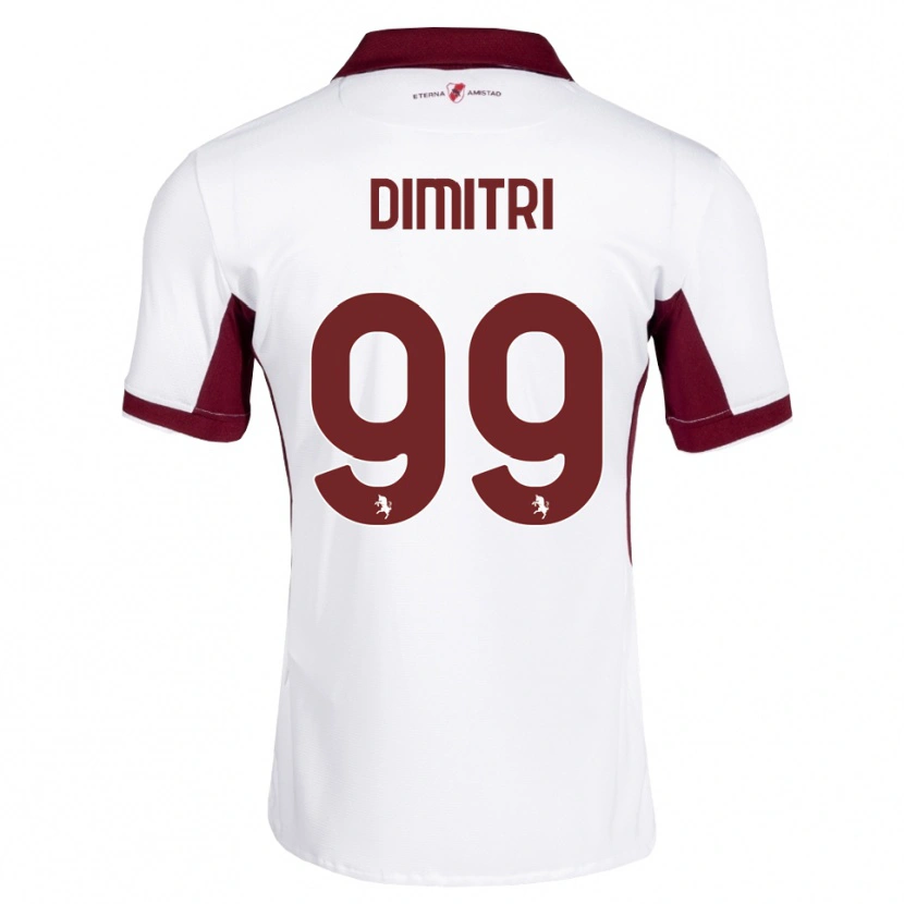 Danxen Kid Matteo Dimitri #99 Burgundy White Red Away Jersey 2026/27 T-Shirt