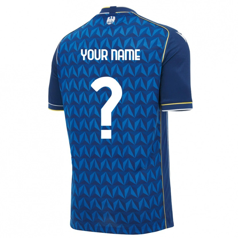Danxen Kid Your Name #0 Royal Blue White Blue Away Jersey 2026/27 T-Shirt