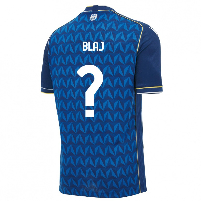 Danxen Kid Nicolas Blaj #0 Royal Blue White Blue Away Jersey 2026/27 T-Shirt