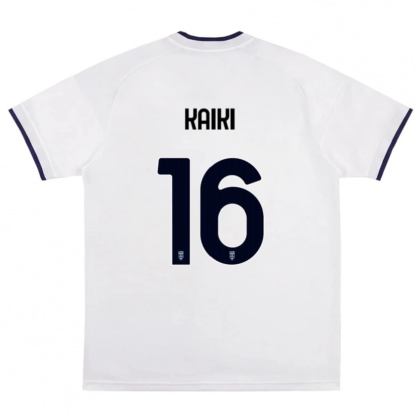 Danxen Kid Kaiki Bruno Da Silva #16 White Red Royal Blue Away Jersey 2026/27 T-Shirt