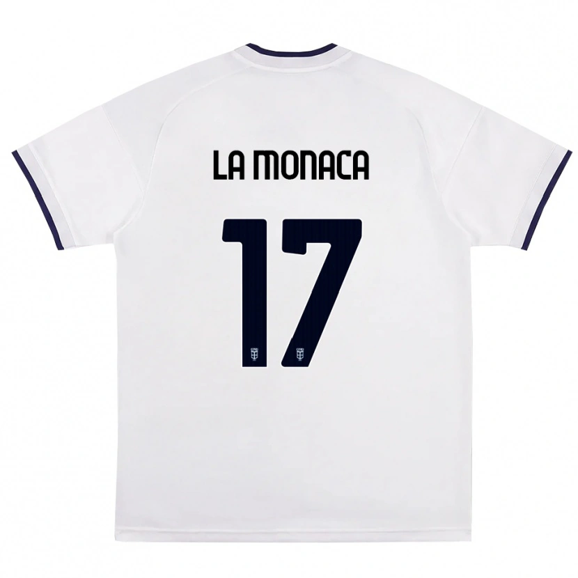 Danxen Kid Michael La Monaca #17 White Red Royal Blue Away Jersey 2026/27 T-Shirt