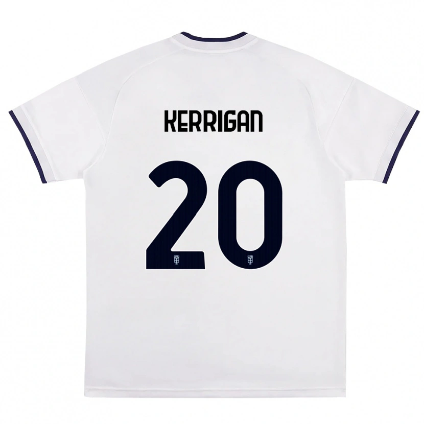 Danxen Kid Liam Kerrigan #20 White Red Royal Blue Away Jersey 2026/27 T-Shirt
