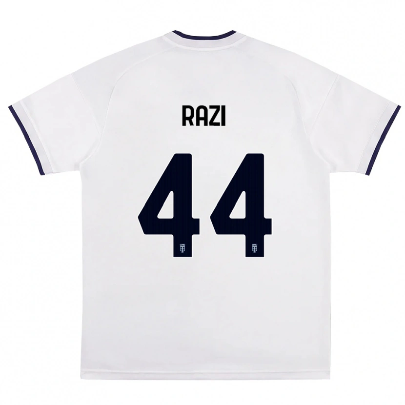 Danxen Kid Naj Razi #44 White Red Royal Blue Away Jersey 2026/27 T-Shirt