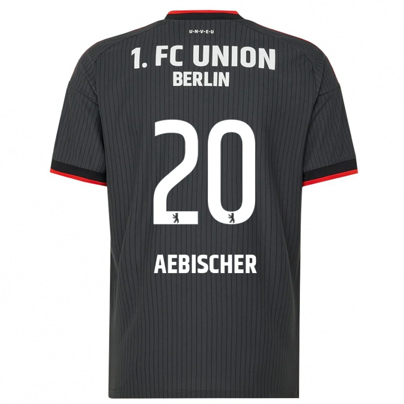 Danxen Kid Michel Aebischer #20 Black White Red Away Jersey 2026/27 T-Shirt