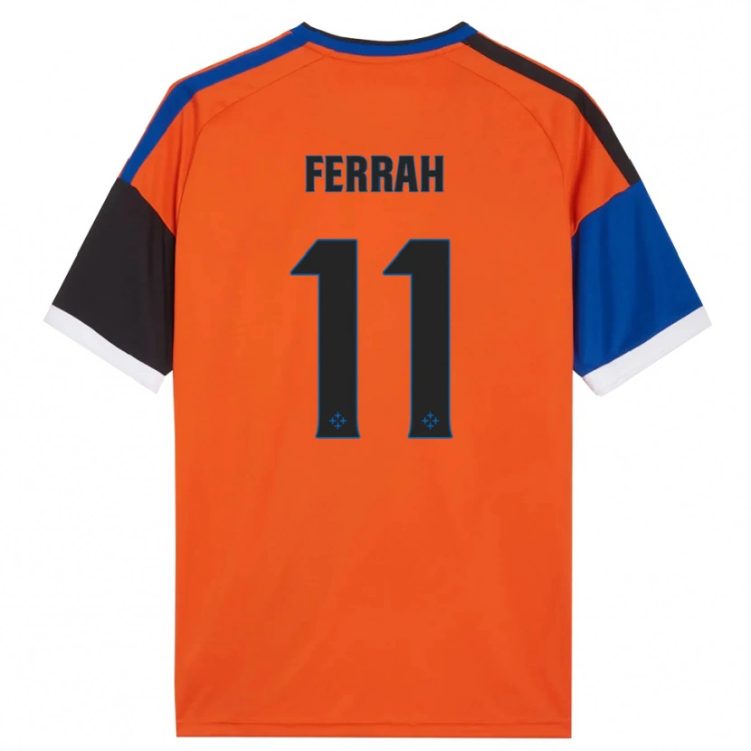 Danxen Kid Ichem Ferrah #11 Orange Blue Black White Away Jersey 2026/27 T-Shirt