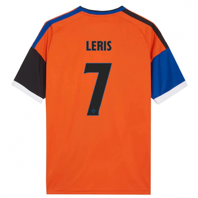 Danxen Kid Mehdi Léris #7 Orange Blue Black White Away Jersey 2026/27 T-Shirt