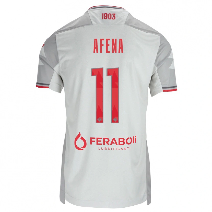Danxen Kid Felix Afena-Gyan #11 Grey White Red Away Jersey 2026/27 T-Shirt