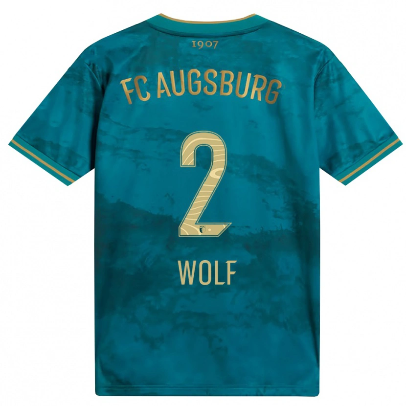 Danxen Kid Paul Wolf #2 Green Brown Away Jersey 2026/27 T-Shirt